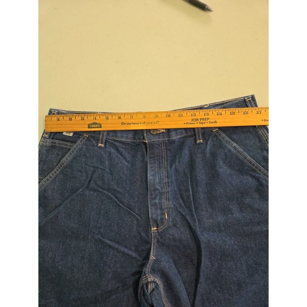 Carhartt FR Flame Resistant FRB13 DNM Original Fit Jeans Medium Wash Denim 36x30
